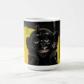 Bold Black Chimp コーヒーマグカップ (中央)