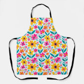Bold Bloom  エプロン (正面)