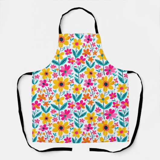 Bold Bloom  エプロン (正面)