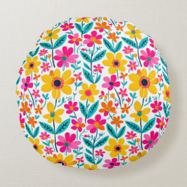 Bold Bloom  ラウンドクッション