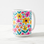 Bold Bloom Classic Mug コーヒーマグカップ (正面右)