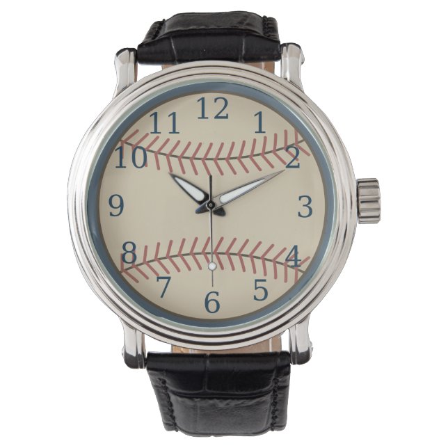  Bold Blue Baseball Watch 腕時計 (正面)