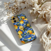 Bold Blue Italian Positano Lemon Case-Mate iPhoneケース