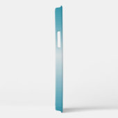 Bold Blue  Metallic Handwritten Monogram Case-Mate iPhoneケース (裏面 / 右)