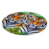 Bold Botanical Tiger cub カッティングボード (角)