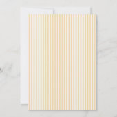 Bold Brush Script Photo Graduation Announcement 招待状 (裏面)