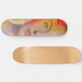 Bold Brushstroke Beauty Art スケートボード (横)