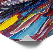 Bold Brushstroke Vehicle ポスター (角)