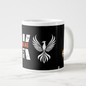 Bold Calm Reminder Coffee Mug ジャンボコーヒーマグカップ (正面右)