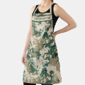 Bold Camo Print Kitchen & Grill Gear エプロン (インサイチュ)