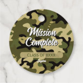 Bold Camouflage Green, Brown, Tan, and Black フェイバータグ (正面)