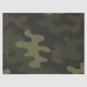 Bold Camouflage Pattern Outdoor Enthusiasts Hunter 薄葉紙 (正面)