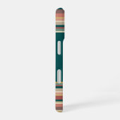 Bold Center Retro Stripe iPhone 16ケース (右側面)