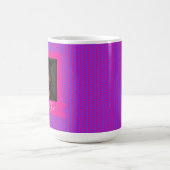 Bold Chevron Print College Grad モーフィングマグカップ (中央)