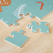 Bold Christmas Aesthetic- Bright, Merry Holiday  ジグソーパズル (側面)