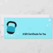 Bold Christmas Season Performance Gift Certificate (正面)
