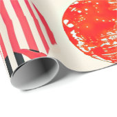 Bold Citrus Slice Stripes (7) ラッピングペーパー (ロールコーナー)
