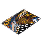Bold Cityscape Illustration Notebook ノートブック (左側)