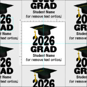 Bold Class of 2026 Graduation ファブリック (タイル)