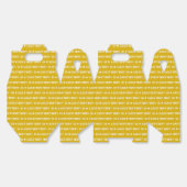 Bold Class of 2026 Graduation Pattern フェイバーボックス (見開き)