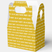 Bold Class of 2026 Graduation Pattern フェイバーボックス (見開き)