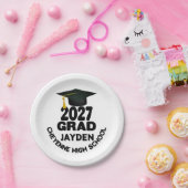 Bold Class of 2027 Graduation ペーパープレート (パーティー)