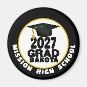 Bold Class of 2027 Graduation マグネット (正面)