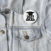 Bold Class of 2027 Graduation 缶バッジ (インサイチュ)
