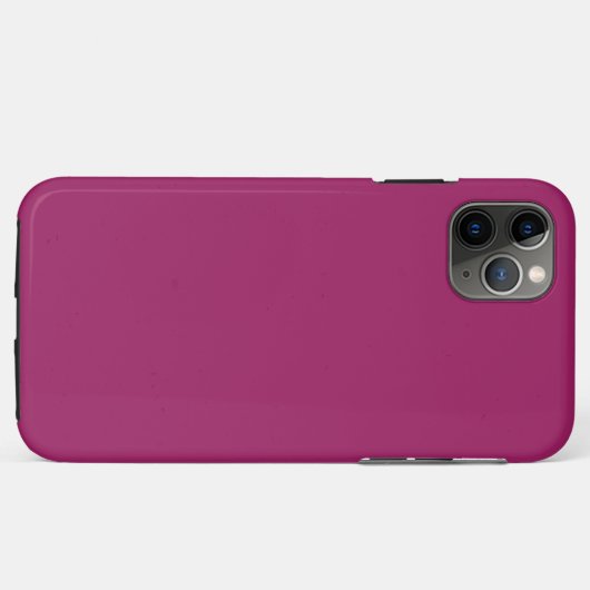 Bold Color Block Wedding Invite – Magenta Case-Mate iPhoneケース (裏面(横))