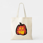 Bold Colorful Minimalist Halloween Tote Bag トートバッグ (裏面)