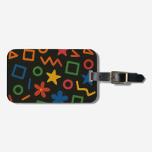 Bold Colorful Star Geometric Abstract Shapes
