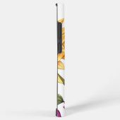 Bold country flower pattern - large samsung galaxyケース (右側面)