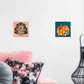 Bold cute Thanksgiving/fall prints (リビング)