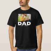 Bold Dad Established Photo T-Shirt Tシャツ (正面)