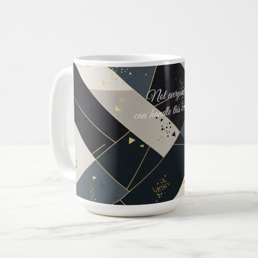 BOLD Definition Mug – Confident&Motivational Gift コーヒーマグカップ (正面左)