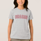 Bold 'DRAGON' Word Art T-Shirt Graphic トライブレンドTシャツ (正面)