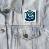 Bold Eagle Head Mascot Logo 缶バッジ (インサイチュ)