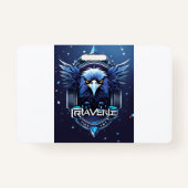 Bold Eagle Logo Badge | Powerful Eagle Head Pin Bu バッジ (正面)