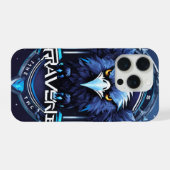 Bold Eagle Logo iPhone 16 Pro Case | Detailed Eagl iPhoneケース (裏面横)