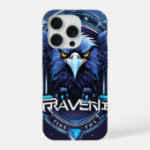 Bold Eagle Logo iPhone 16 Pro Case | Detailed Eagl iPhoneケース (裏面)