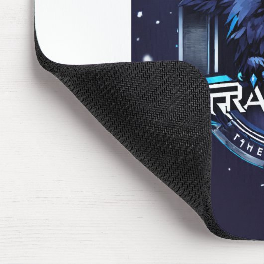 Bold Eagle Logo Mouse Pad | Powerful Eagle Head De マウスパッド (コーナー)