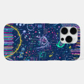 Bold Explorer: 抽象的マキシマリズム iPhoneケース (裏面横)