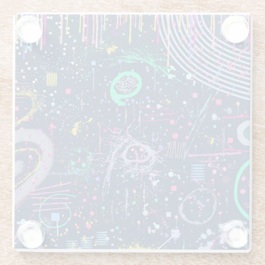 Bold Explorer: Abstract Maximalism  ガラスコースター (裏面)