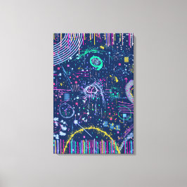 Bold Explorer: Abstract Maximalism  キャンバスプリント