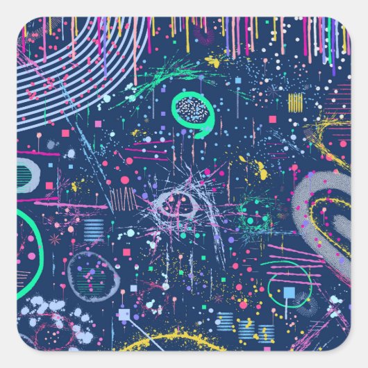 Bold Explorer: Abstract Maximalism  スクエアシール (正面)