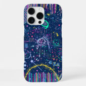 Bold Explorer: Abstract Maximalism  iPhoneケース (裏面)