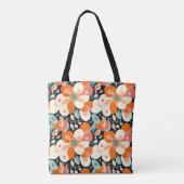Bold Floral  トートバッグ (裏面)