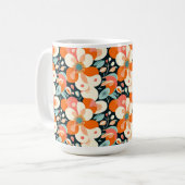 Bold Floral Classic Mug コーヒーマグカップ (正面左)