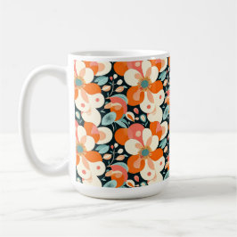 Bold Floral Classic Mug コーヒーマグカップ