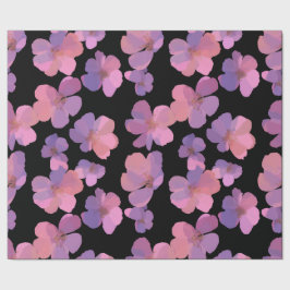 Bold Floral Spring Gift Wrap ラッピングペーパー